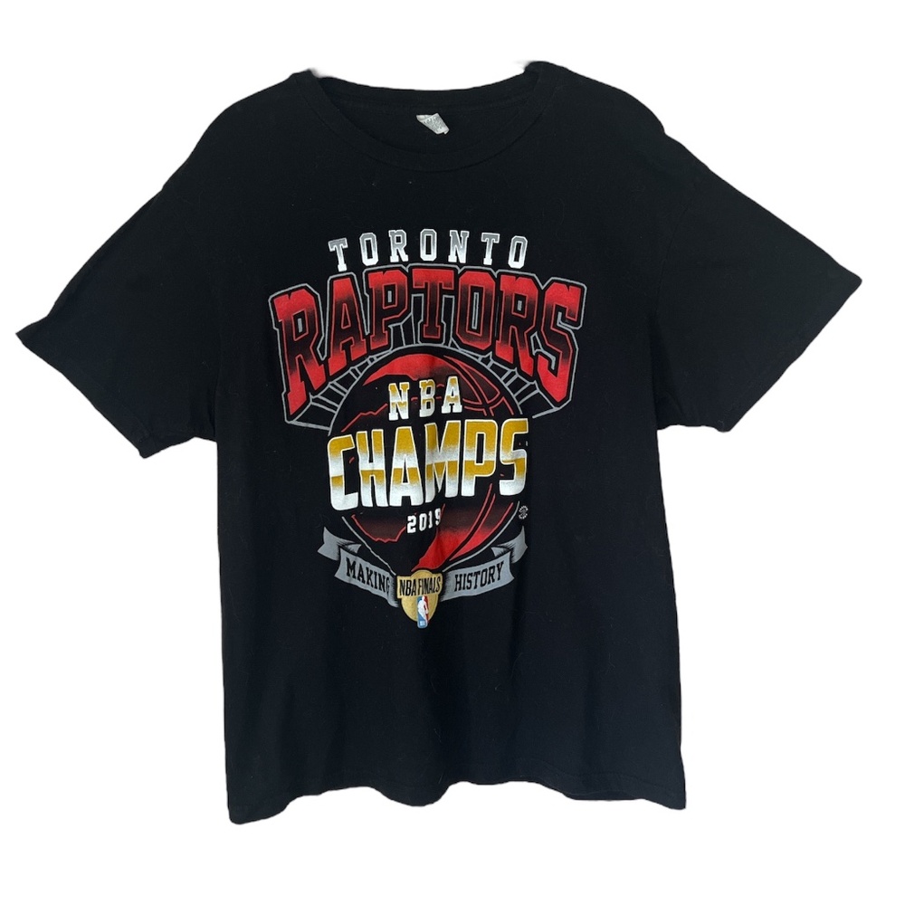 Toronto Raptors NBA Champs 2019 T Shirt L